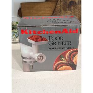 KitchenAid Food Grinder Attachment in white